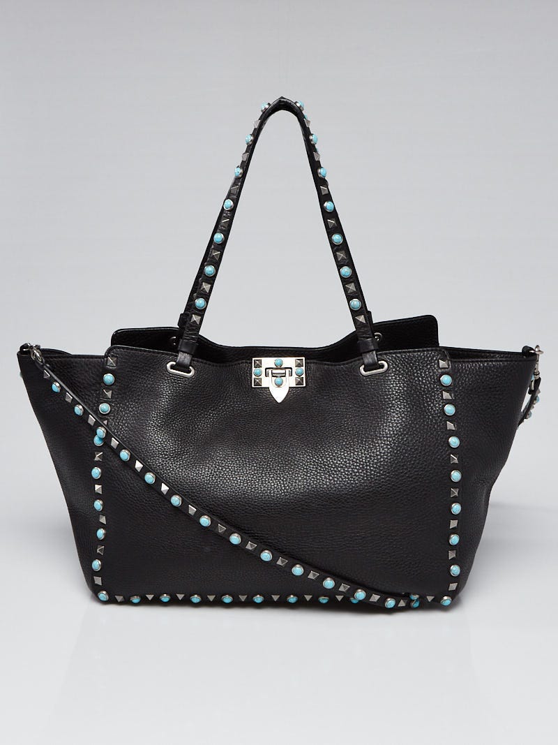 Valentino rockstud hotsell turquoise bag