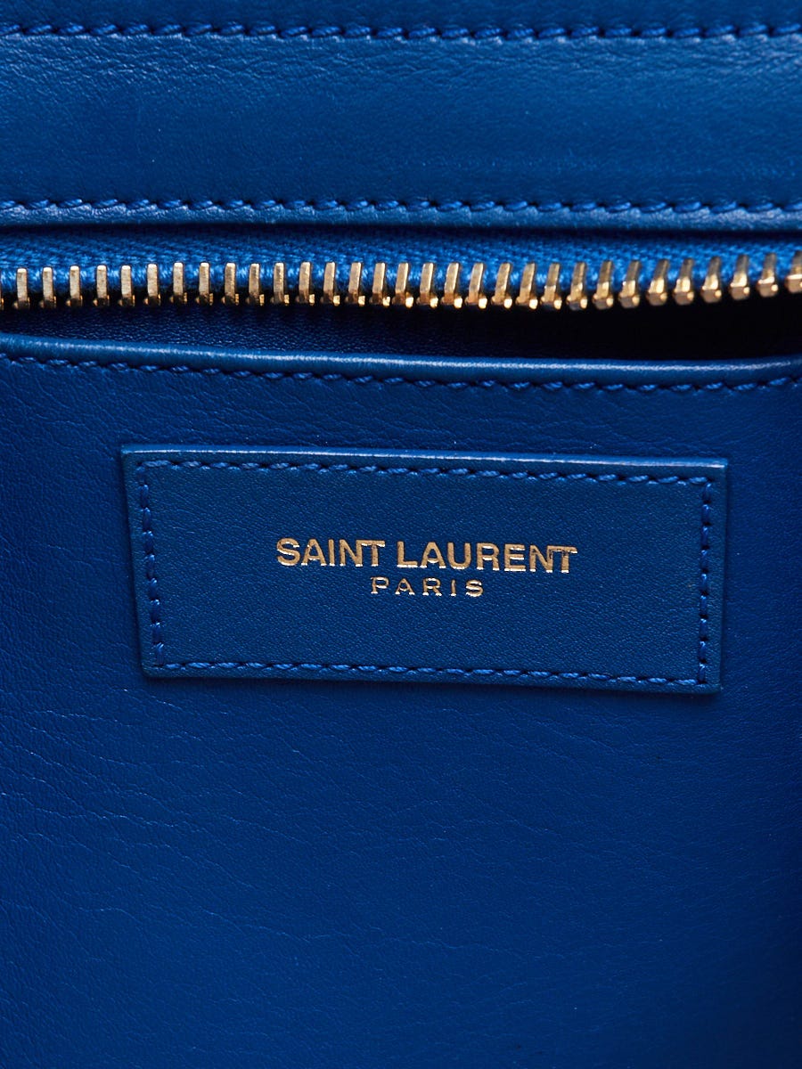 Yves Saint Laurent Cabas Bag - Royal Blue