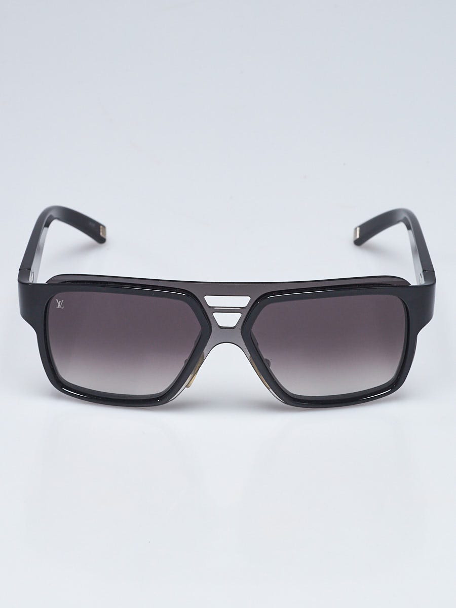 Louis Vuitton Black Acetate Frame Enigme Sunglasses - Yoogi's Closet