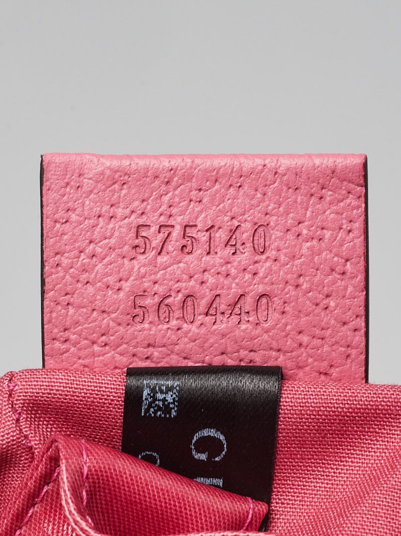 Gucci Pink/Orange Coated Canvas Montecarlo Tote Bag