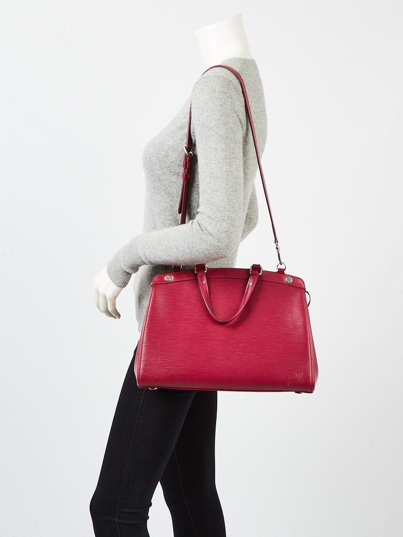 Louis Vuitton Carmin Epi Leather Alma MM Bag - Yoogi's Closet