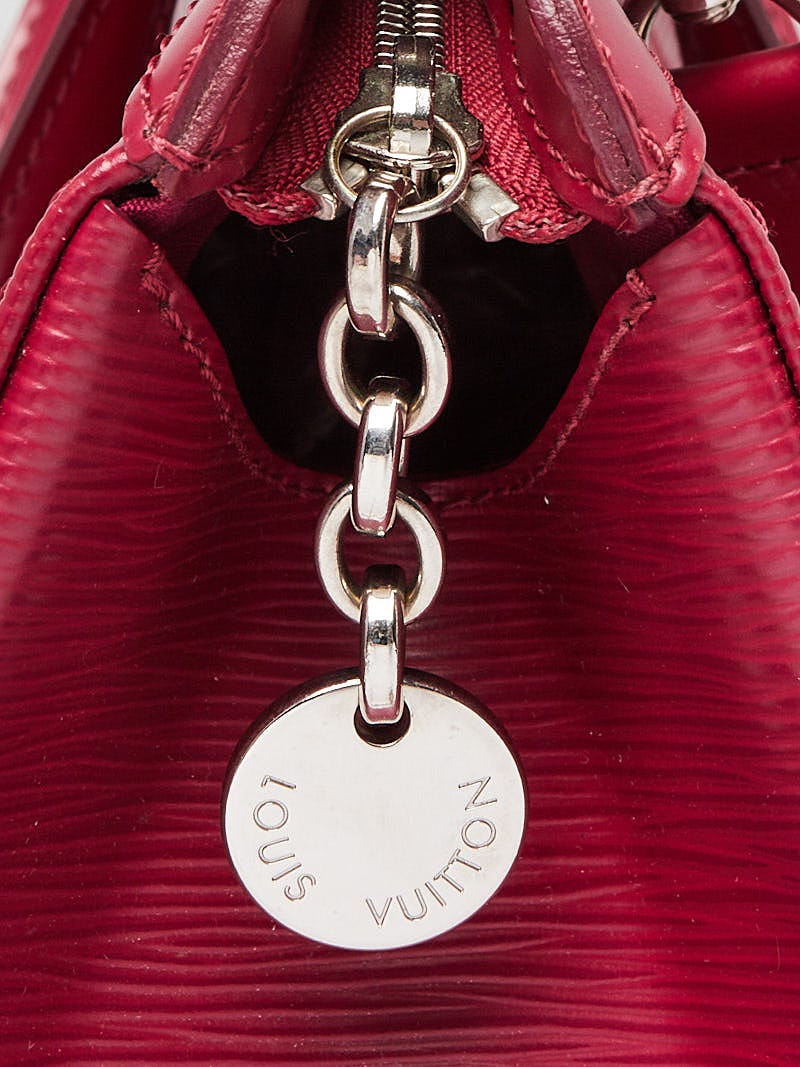 Louis Vuitton EPI Leather Brea mm in Maroon