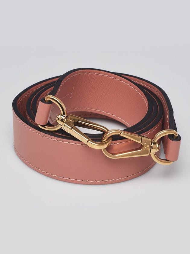 Louis Vuitton Pink Leather Bandouliere Strap