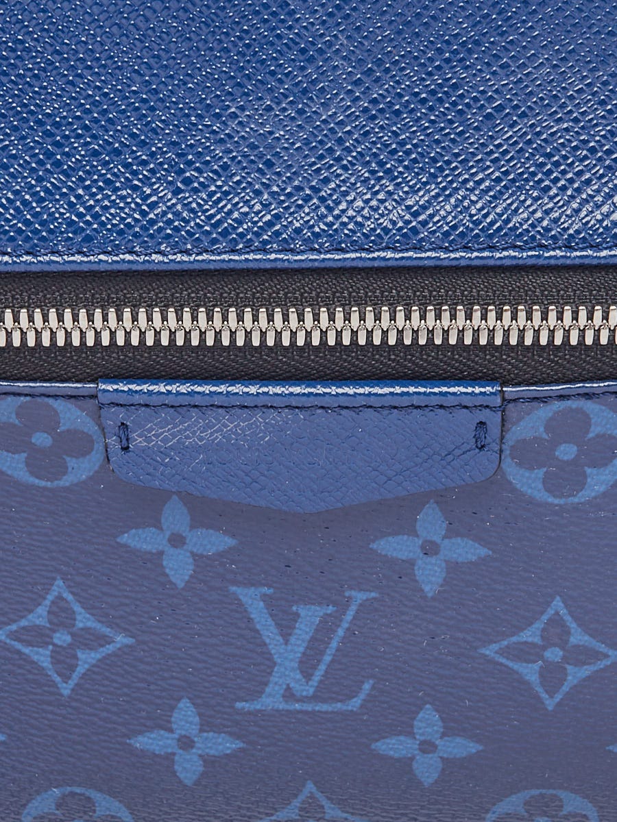 Louis Vuitton Cobalt Coated Canvas/Taiga Leather Discovery PM
