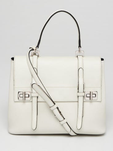 Prada Talco Saffiano Leather Top Handle Bag BN2821