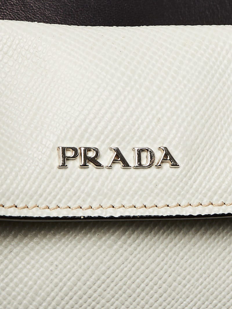 Saffiano-leather crossbody bag, Prada