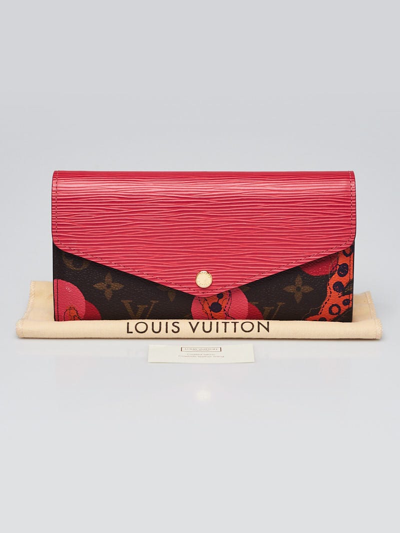 Louis Vuitton Limited Edition Grenade Monogram Ramages and EPI Leather Sarah Wallet