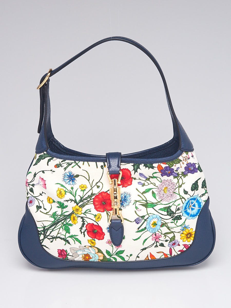 Gucci Jackie Medium Flora Hobo Bag - Farfetch