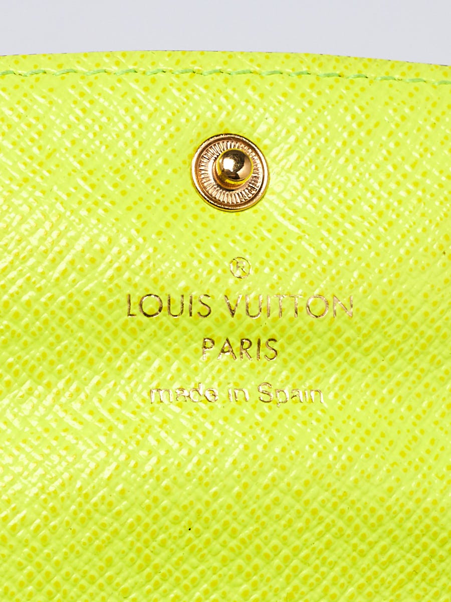 Louis Vuitton Monogram Canvas Acid Yellow Emilie Wallet - Yoogi's Closet