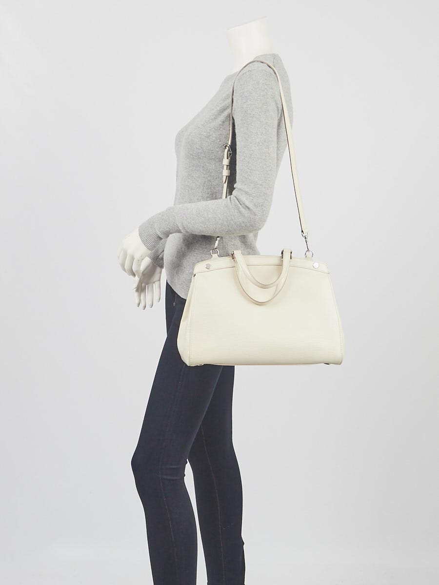 Louis Vuitton Ivoire White Epi Leather Brea MM with Strap ref.293865 - Joli  Closet