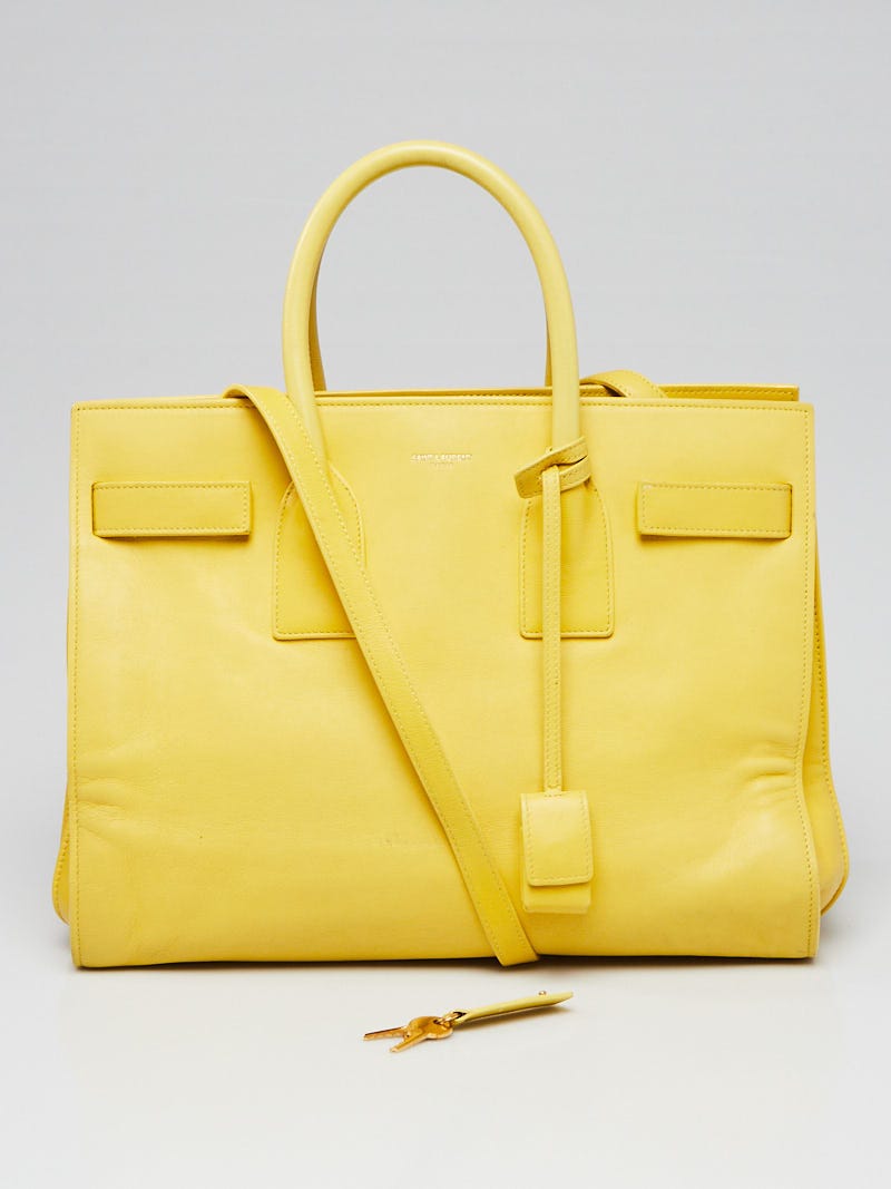 Saint Laurent Yellow Handbags