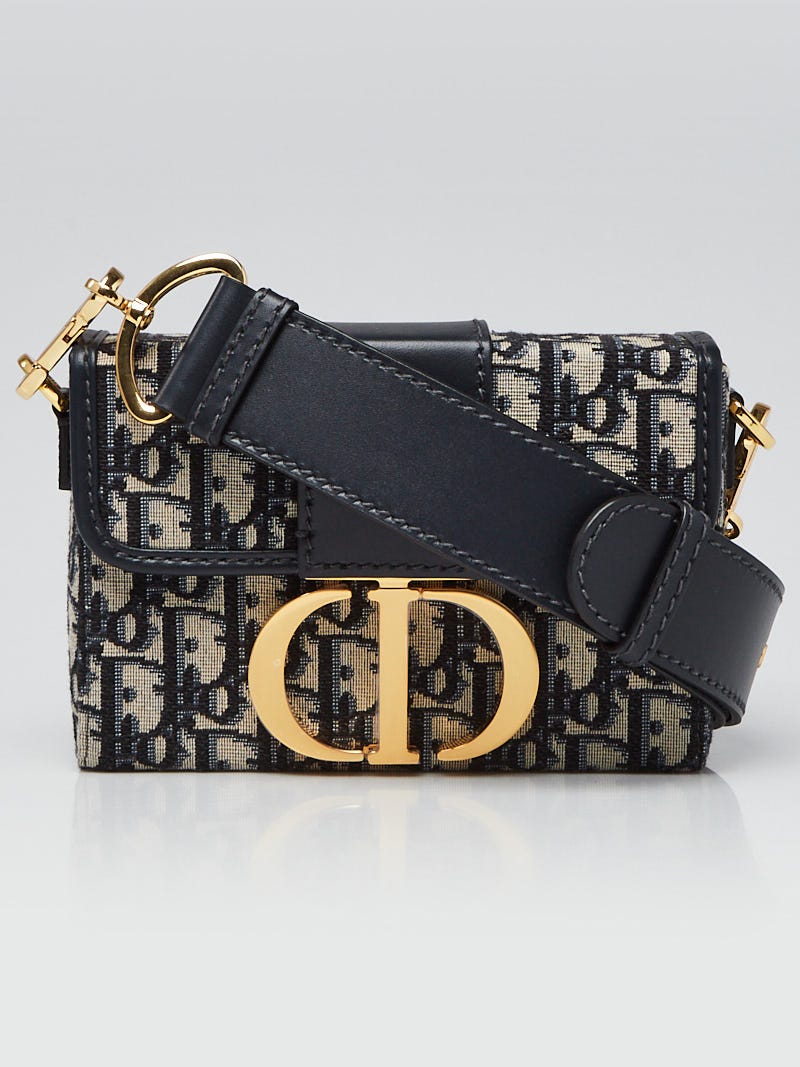 Dior 30 Montaigne Oblique Canvas & Leather Belt Bag