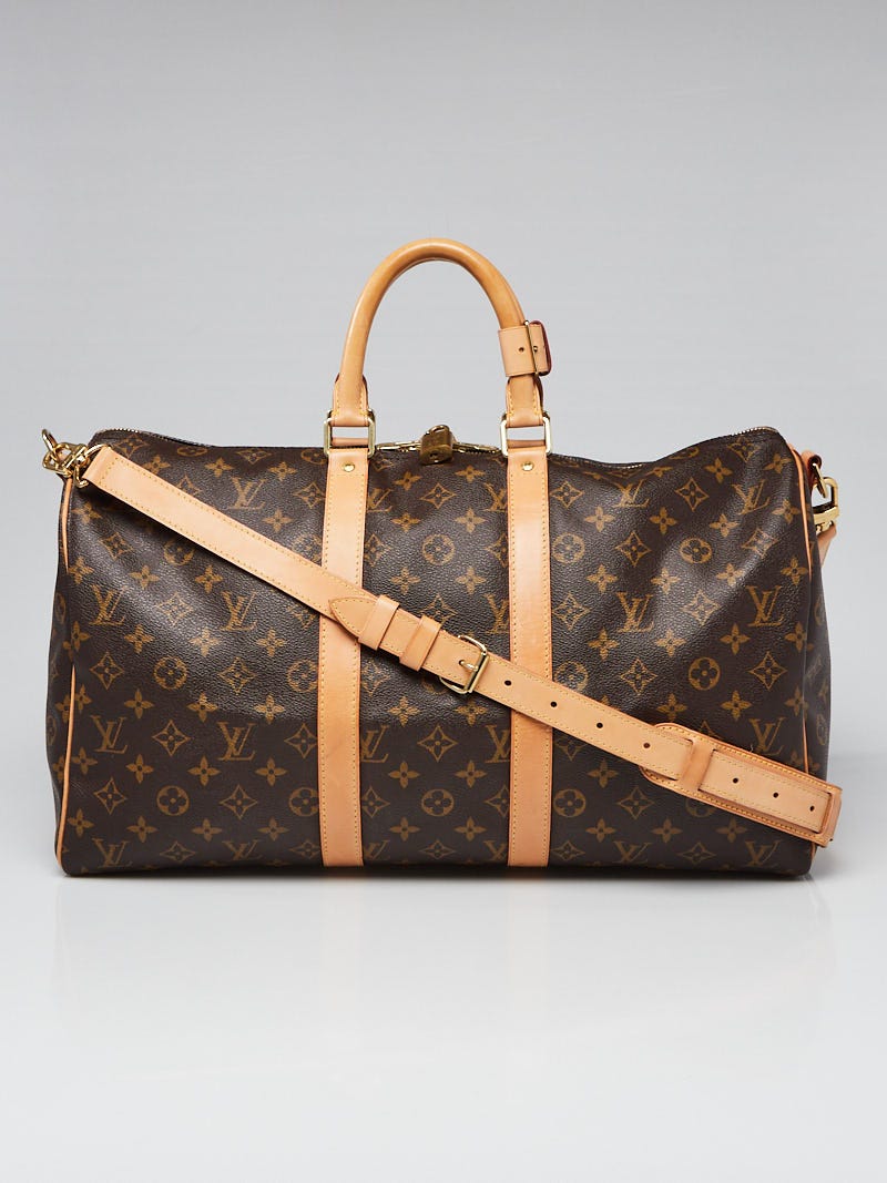 Louis Vuitton Monogram Canvas Keepall Bandouliere 45 Bag - Yoogi's