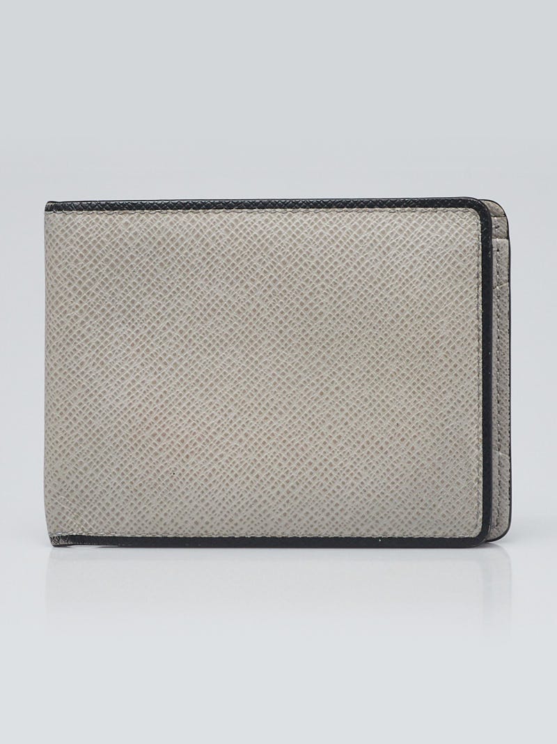 Louis Vuitton Beige Taiga Leather Multiple Wallet - Yoogi's Closet