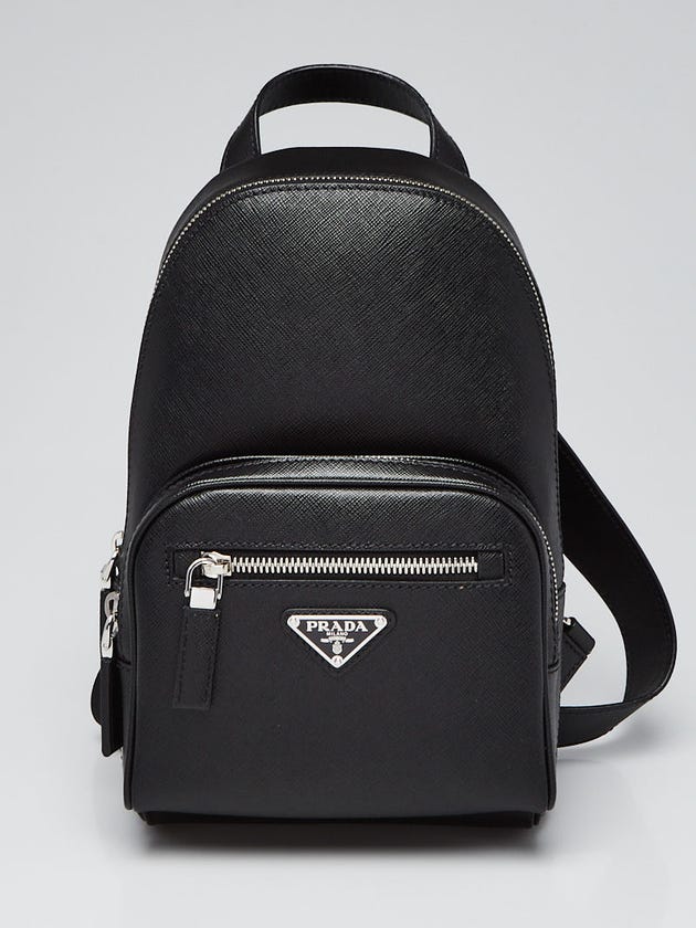 black saffiano leather mini backpack Rucksack A sleek companion for everyday styling kate spade Black Saffiano Leather