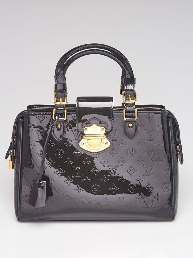 Louis Vuitton Vert Bronze Monogram Vernis Melrose Avenue Bag