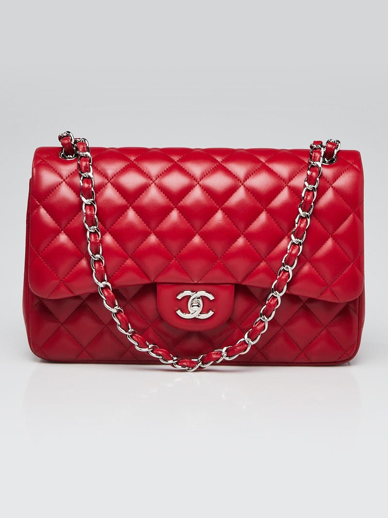 Chanel Red Hidden Chain Jumbo Soft Luxury Flap Bag – Boutique Patina