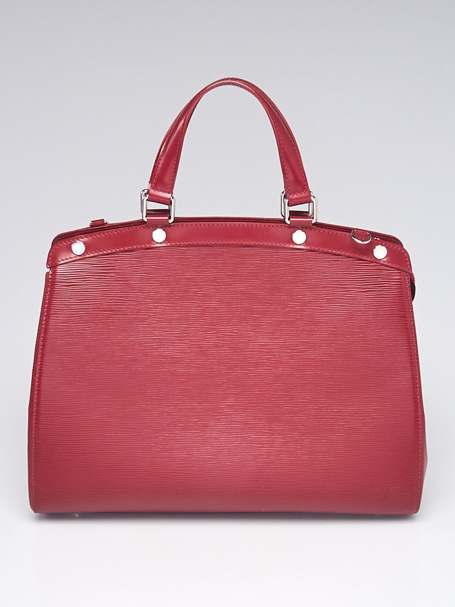 Louis Vuitton Red Epi Leather Bucket Bag - Yoogi's Closet