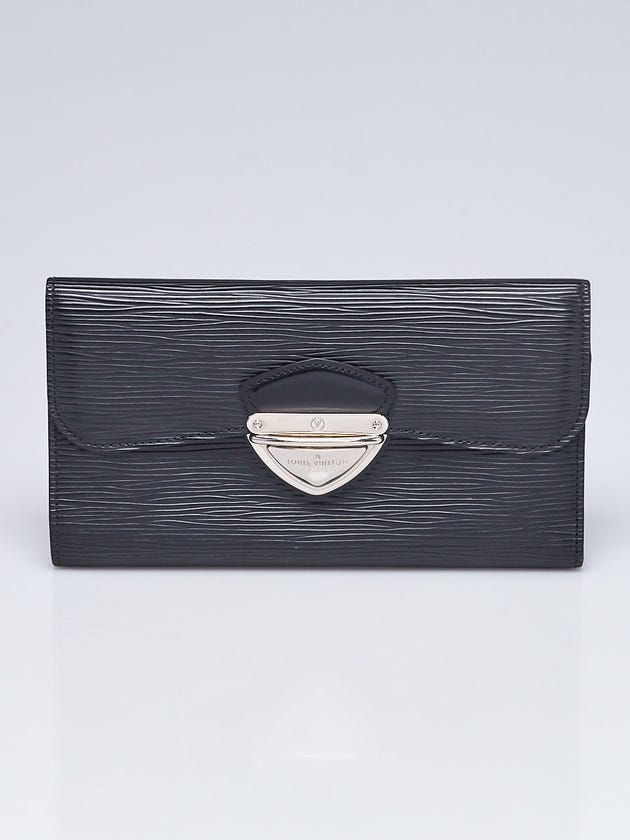 Louis Vuitton Black Epi Leather Eugenie Wallet