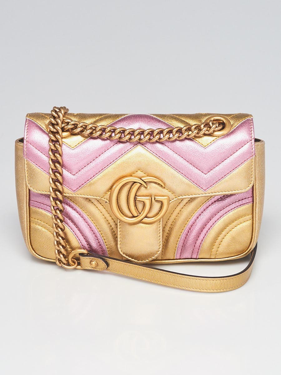 Rose gold hot sale gucci purse