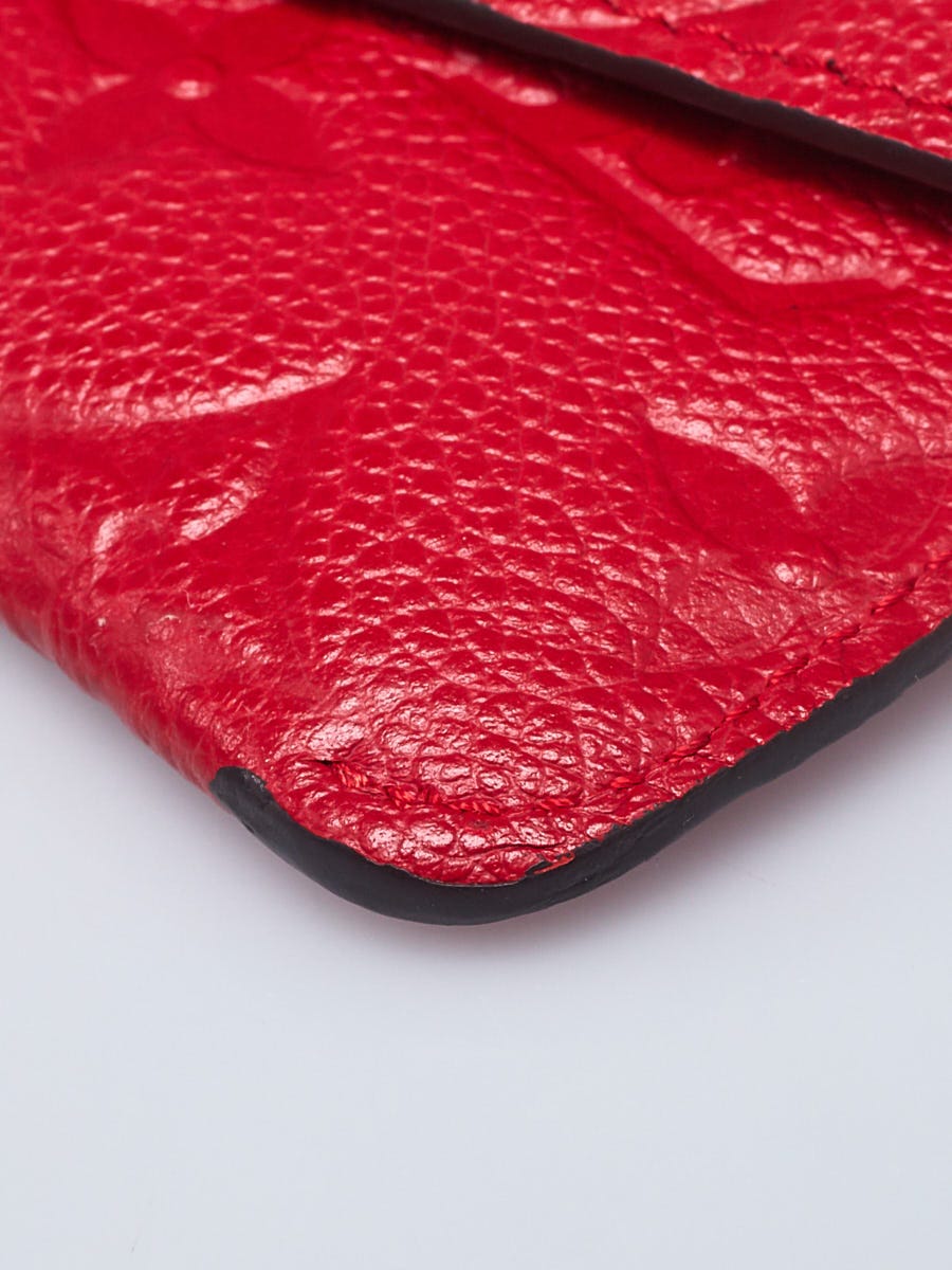 Louis Vuitton 2015 Empreinte Key Pouch - Red Wallets, Accessories