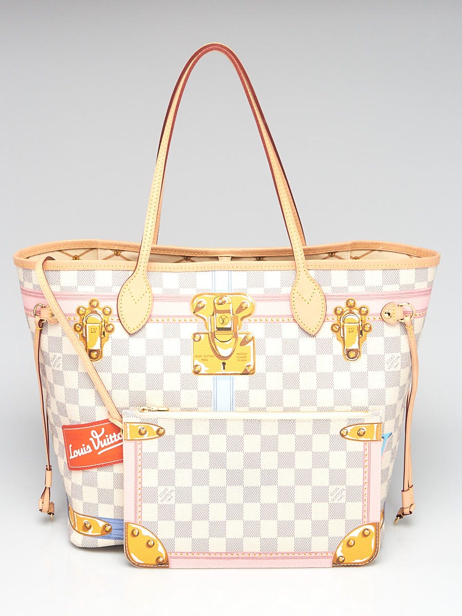 Louis Vuitton Damier Canvas Neverfull MM NM Bag - Yoogi's Closet
