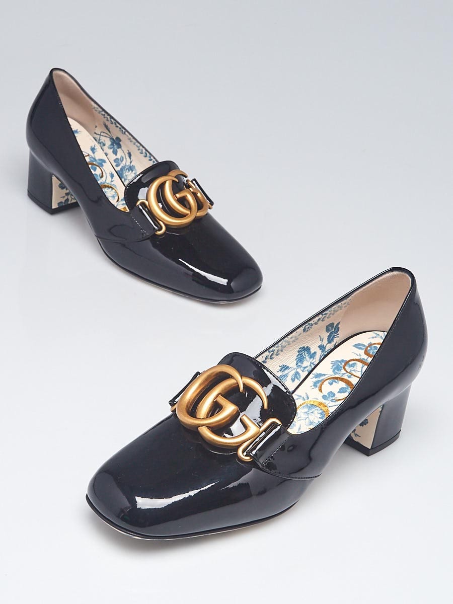 GUCCI GG Marmont Leather Loafers for Women