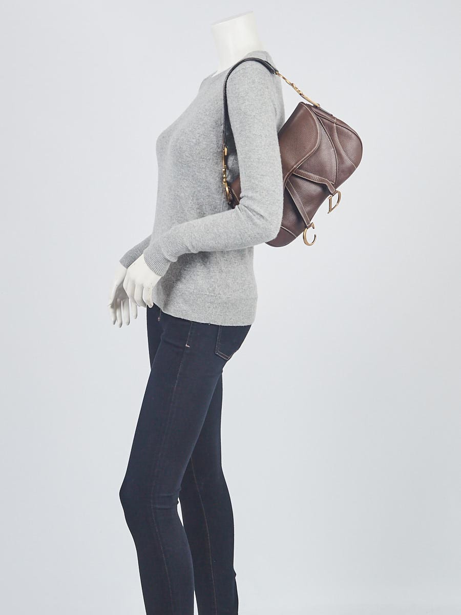Christian Dior Oblique Canvas Double Saddle Bag  Home