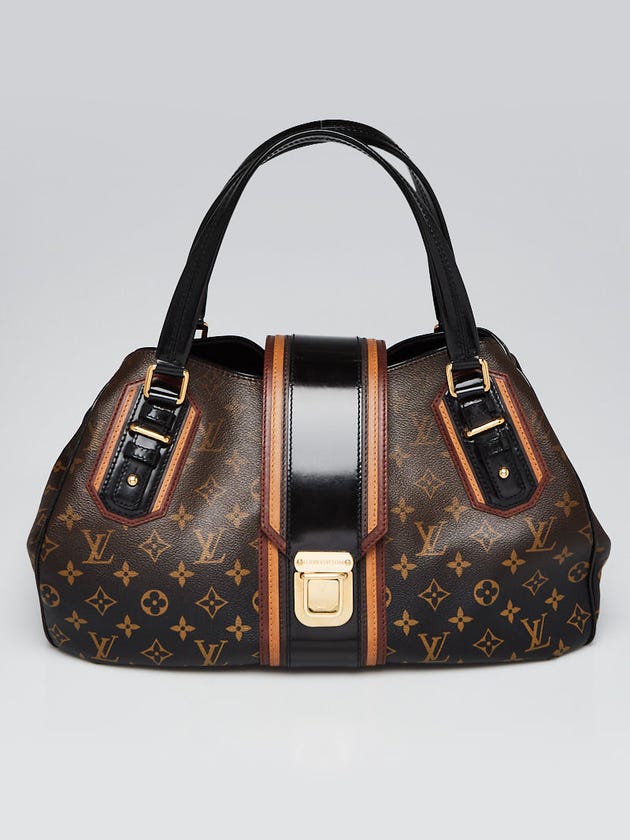 Louis Vuitton Limited Edition Noir Monogram Mirage Griet Bag