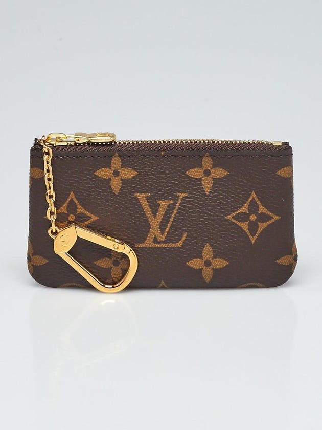 Louis Vuitton Monogram Canvas Pochette Cles Key Pouch