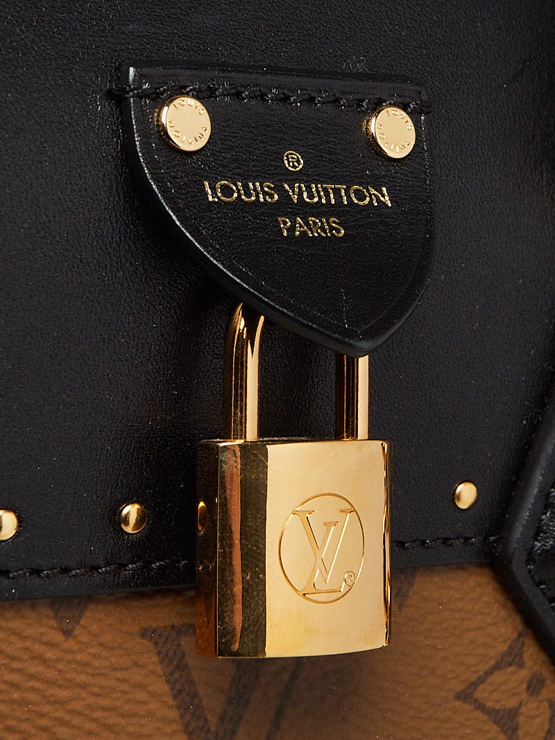 Louis Vuitton City Malle MM Reverse Monogram Gold Hardware 2018