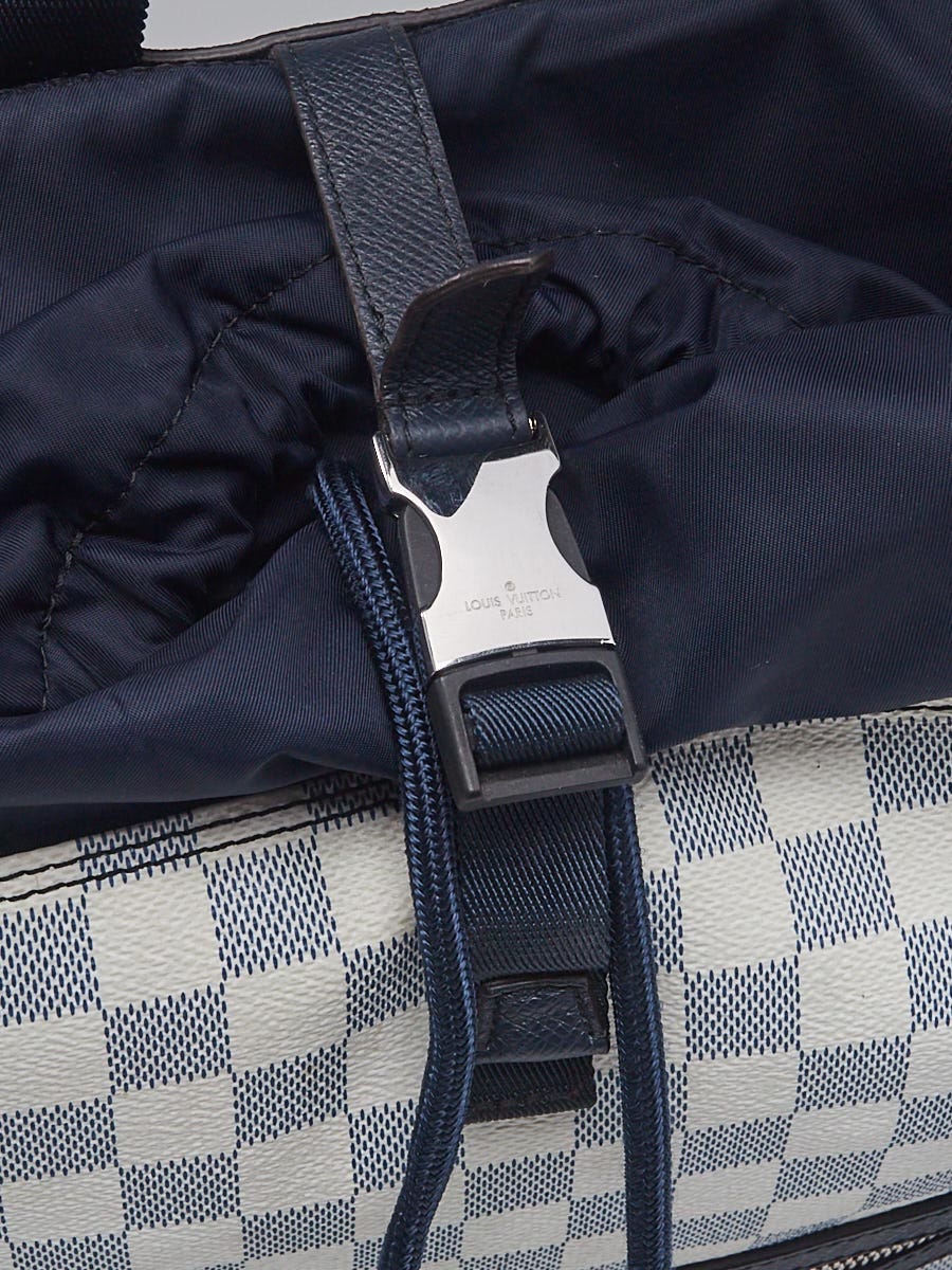 Louis Vuitton Damier Azur Canvas Coastline Matchpoint Backpack Bag -  Yoogi's Closet