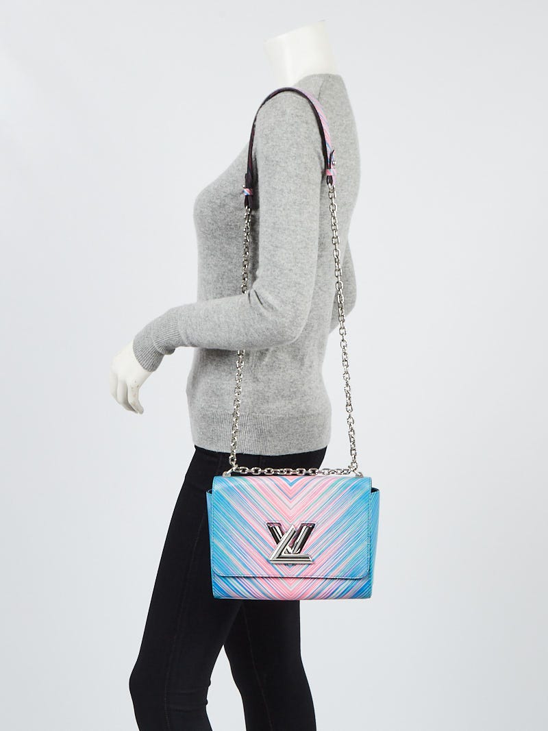 Louis Vuitton Limited Edition Multicolor Tropical Print Epi Leather Twist MM  Bag - Yoogi's Closet