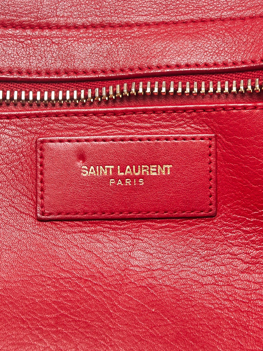 LoVey Goody - FOR SALE! Brand New YSL Small Cabas Chyc Red Tote Item Code:  YSL001 Size: 12”W x 8”H x 6”D Whatsapp us at 0123288255 for more info Yves Saint  Laurent's 