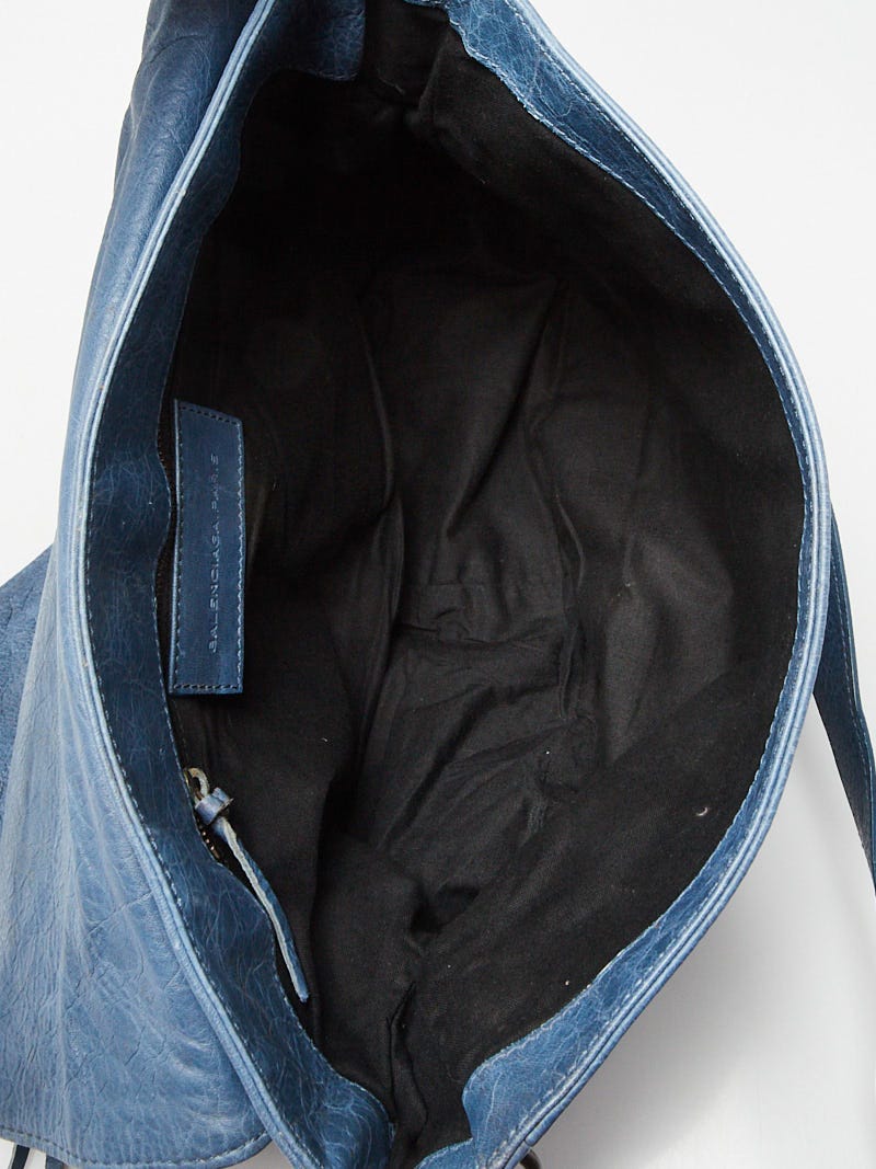 Balenciaga Atlantique Lambskin Leather Neo Folk Messenger Bag