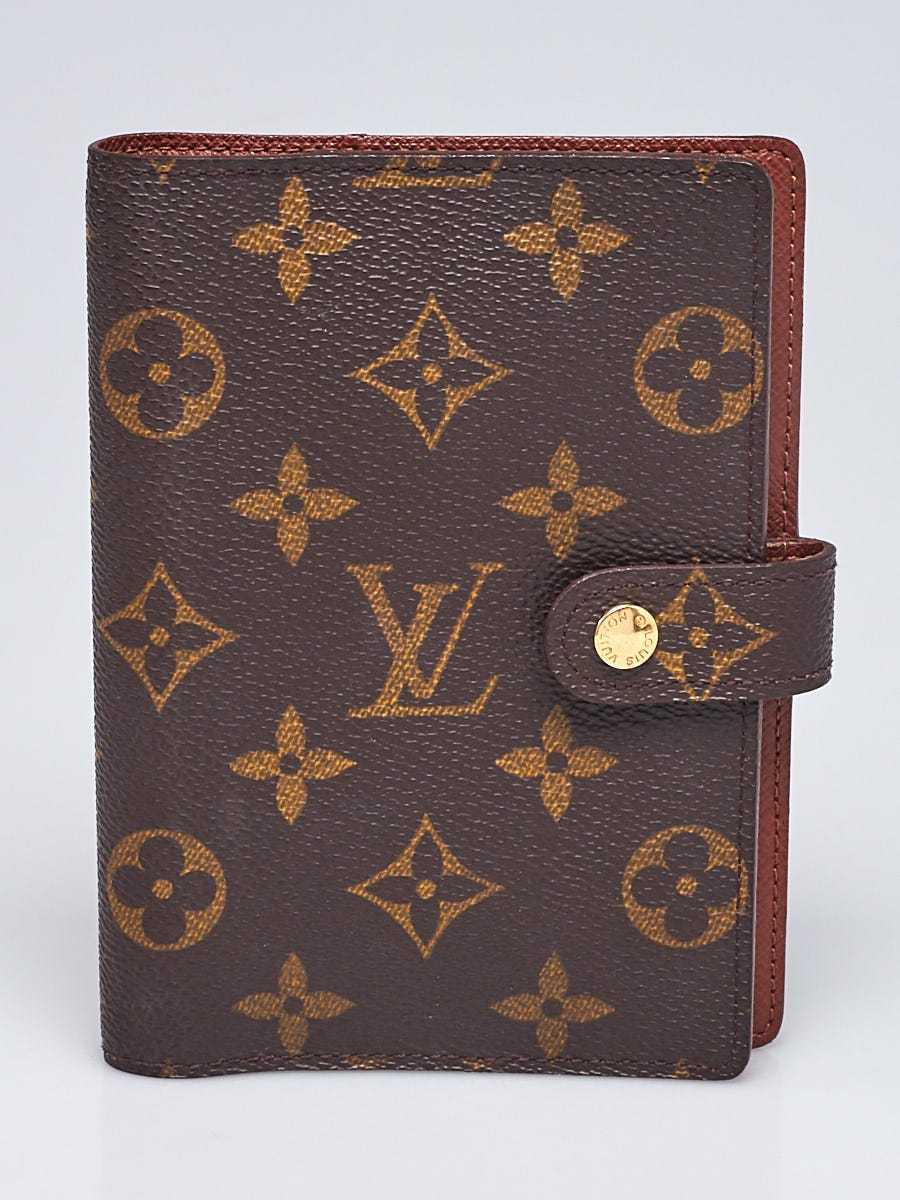 Louis Vuitton Monogram Canvas Small Ring Agenda Cover (Authentic