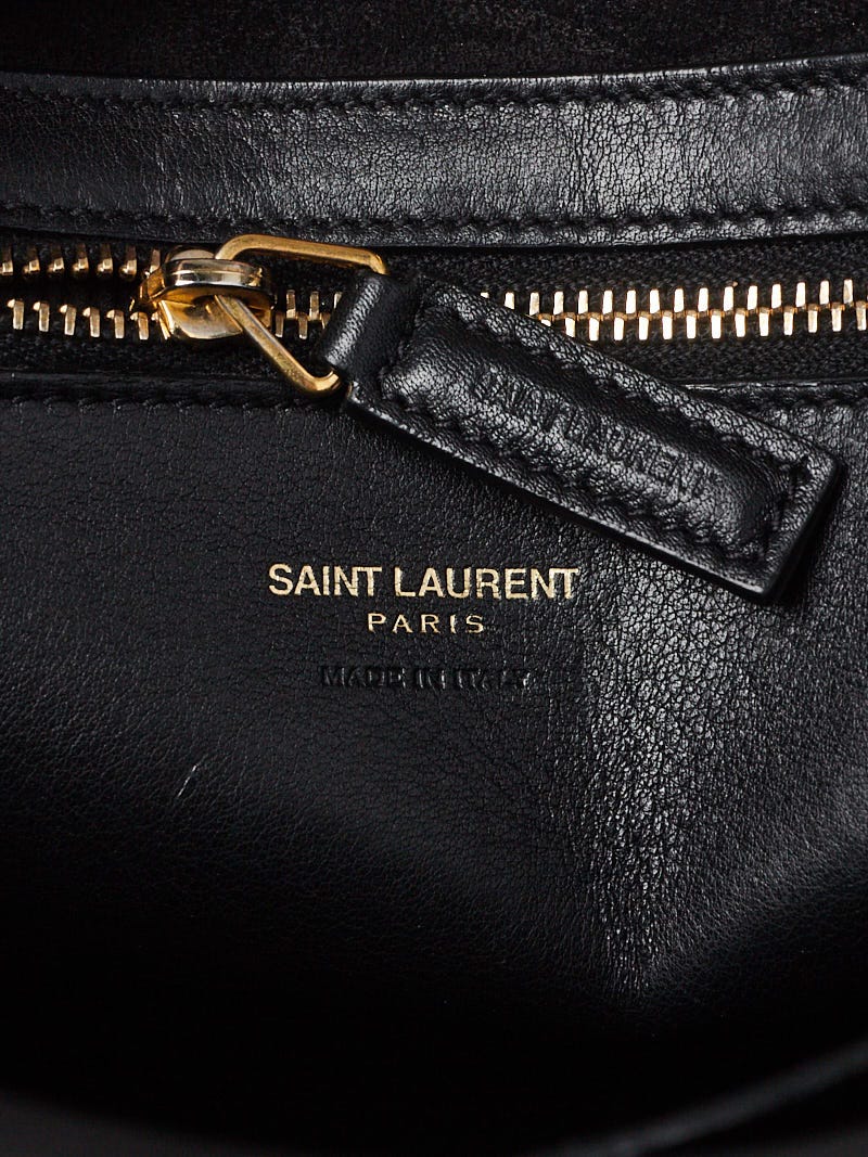 Saint Laurent Monogram Cabas Matelasse Chevron Leather Small at