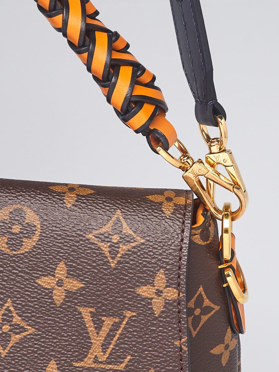 Louis Vuitton Black/Brown Leather And Coated Canvas Beaubourg
