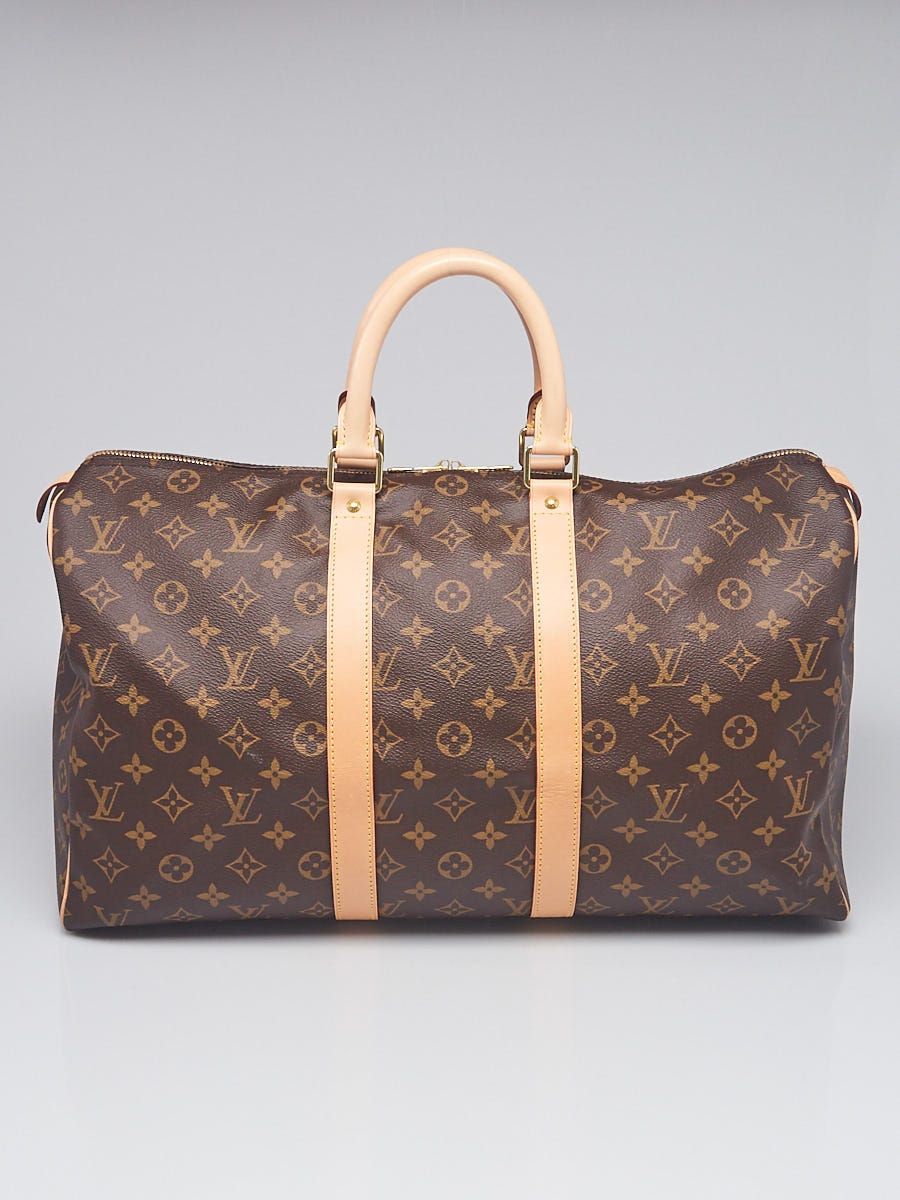 Louis Vuitton Monogram Canvas Keepall 45 Bag