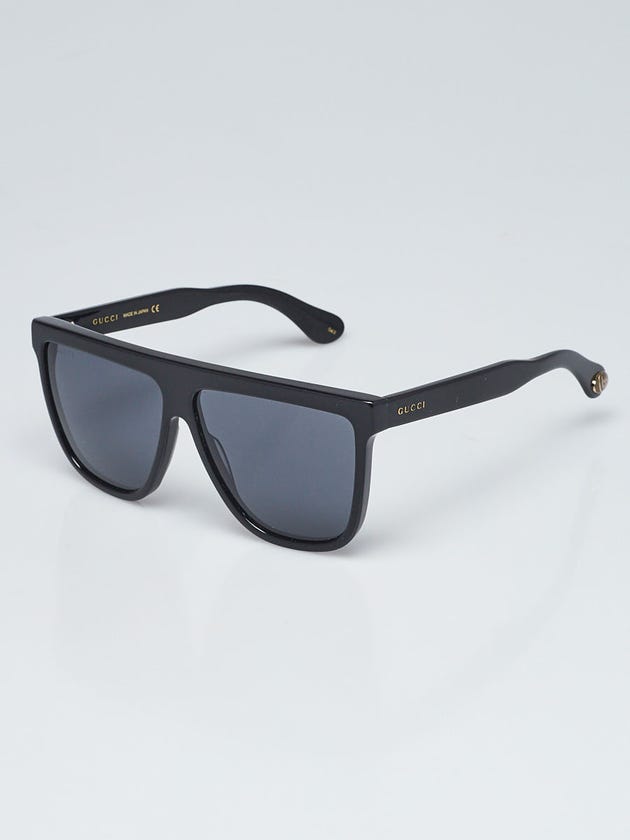 Gucci Black Plastic Oversized Frame Sunglasses - GG0582S
