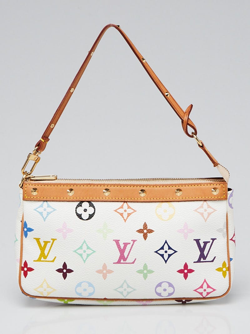 Neverfull cloth tote Louis Vuitton White in Fabric  9361762