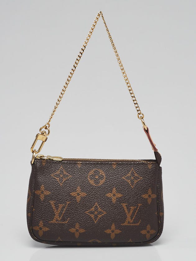 Louis Vuitton Monogram Canvas Mini Accessories Pochette Bag