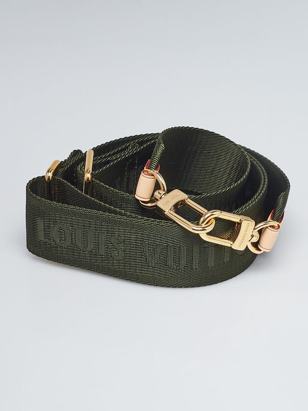 Louis Vuitton Kaki Nylon Multi Pochette Accessories Strap