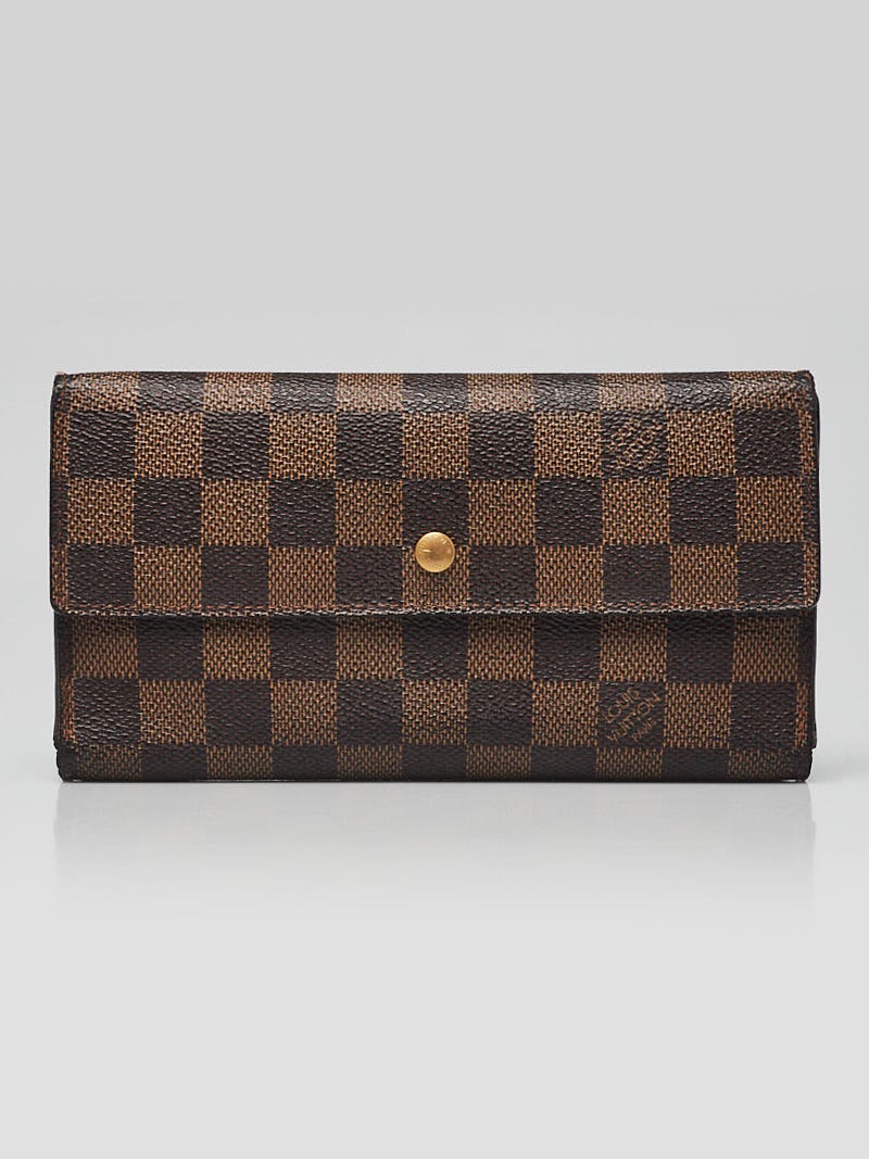 Louis Vuitton Damier Canvas Porte Valeurs Organizer Wallet - Yoogi's Closet