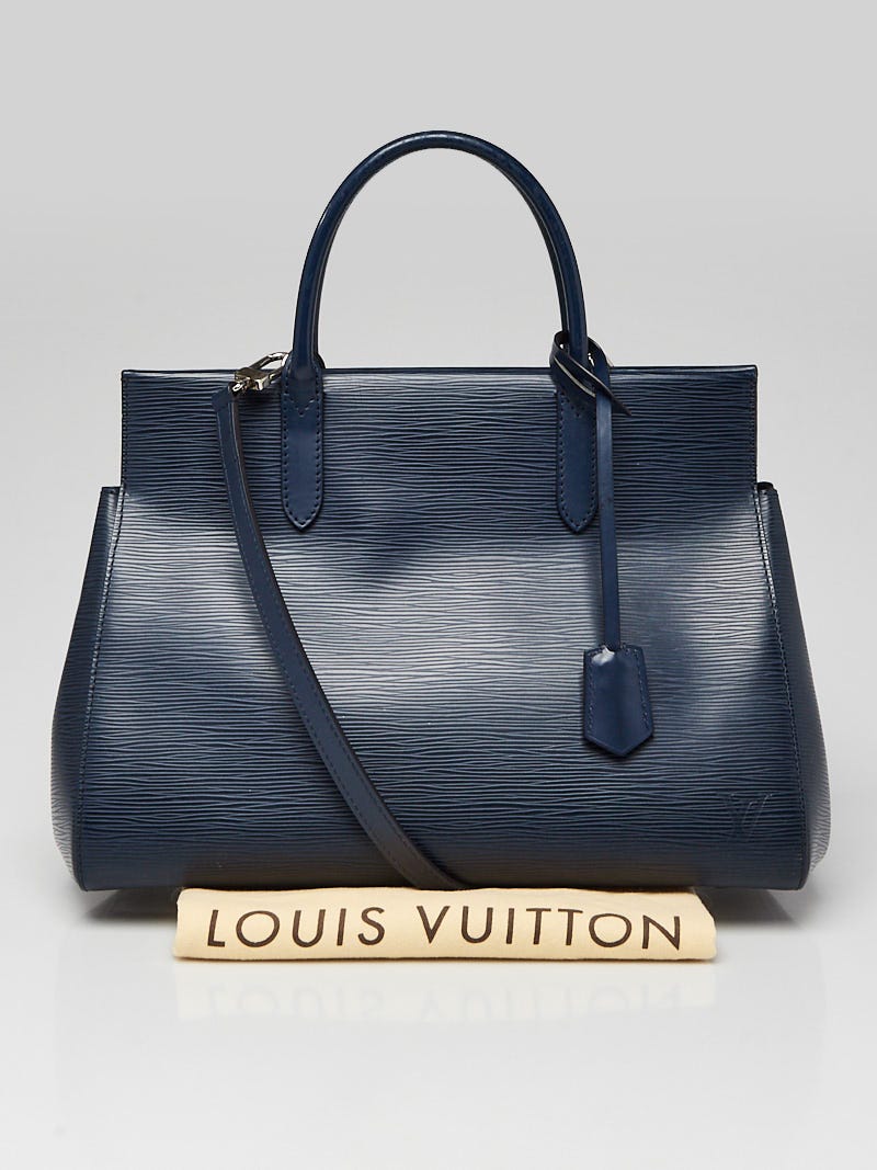 Louis Vuitton Denim Epi Leather Neverfull MM Bag - Yoogi's Closet
