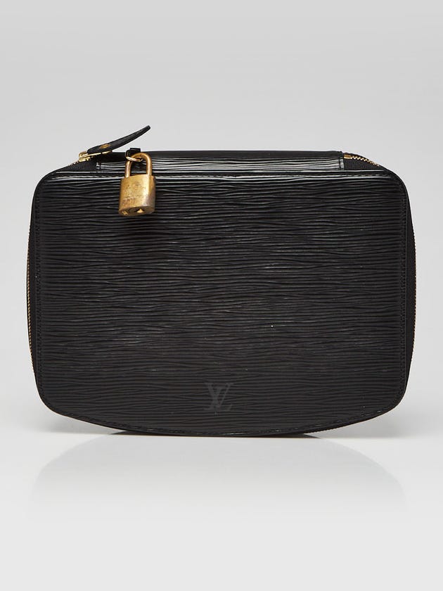 Louis Vuitton Black Epi Leather Monte Carlo Jewelry Box