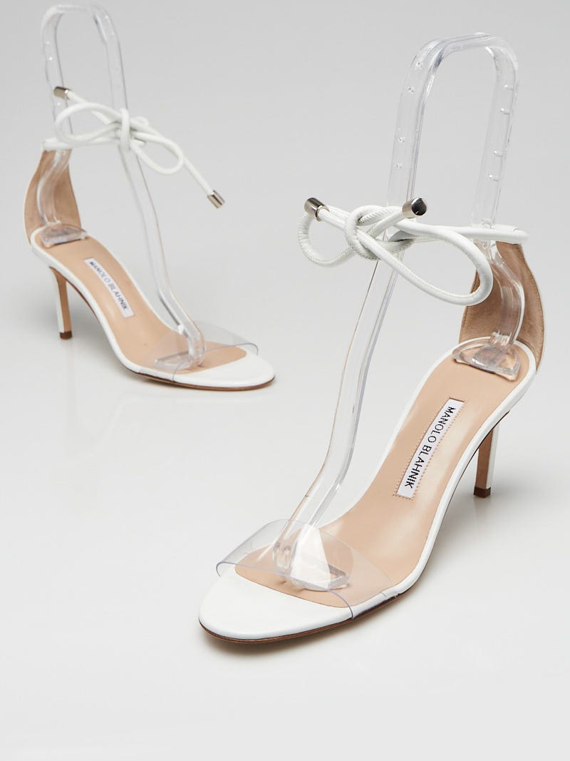 Manolo blahnik estro ankle sale tie sandal