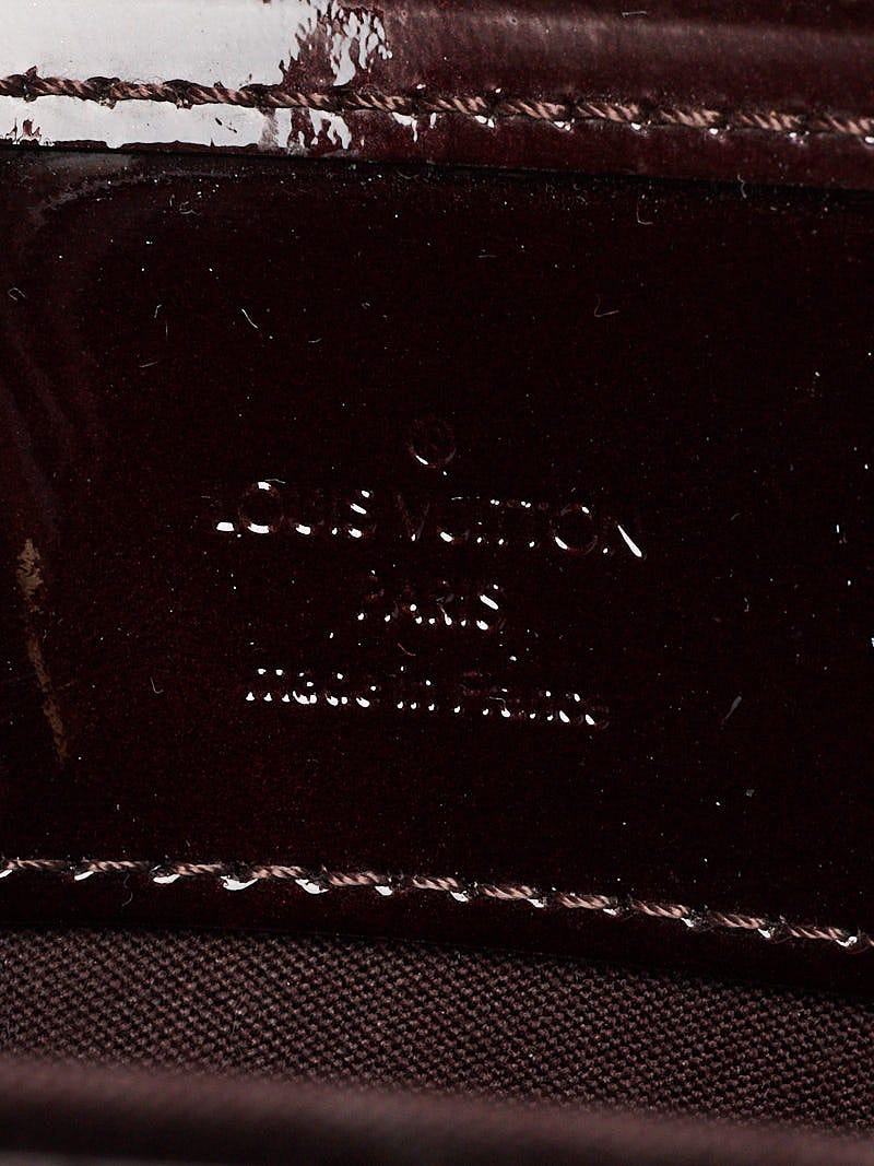 Louis Vuitton Amarante Monogram Vernis Virginia MM Bag Louis