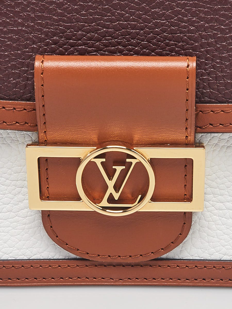 Louis Vuitton Dauphine Shoulder Bag Taurillon Leather Mini at 1stDibs