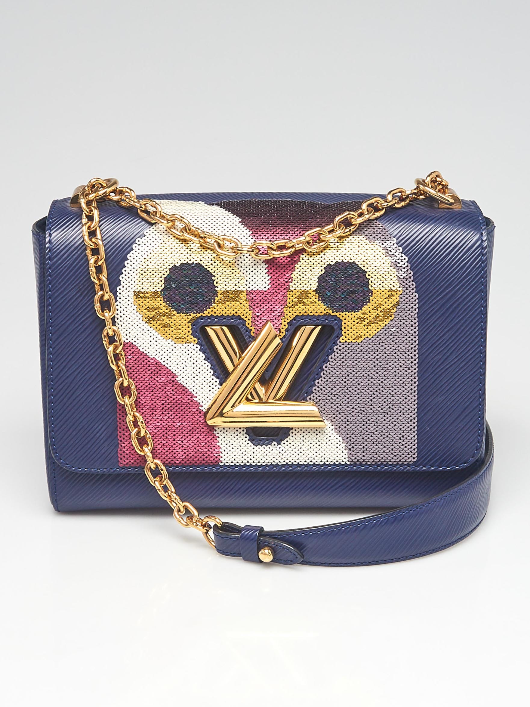 Lot - Louis Vuitton Limited Edition Nicolas Ghesquiere Sequin Owl Twist  Shoulder Bag